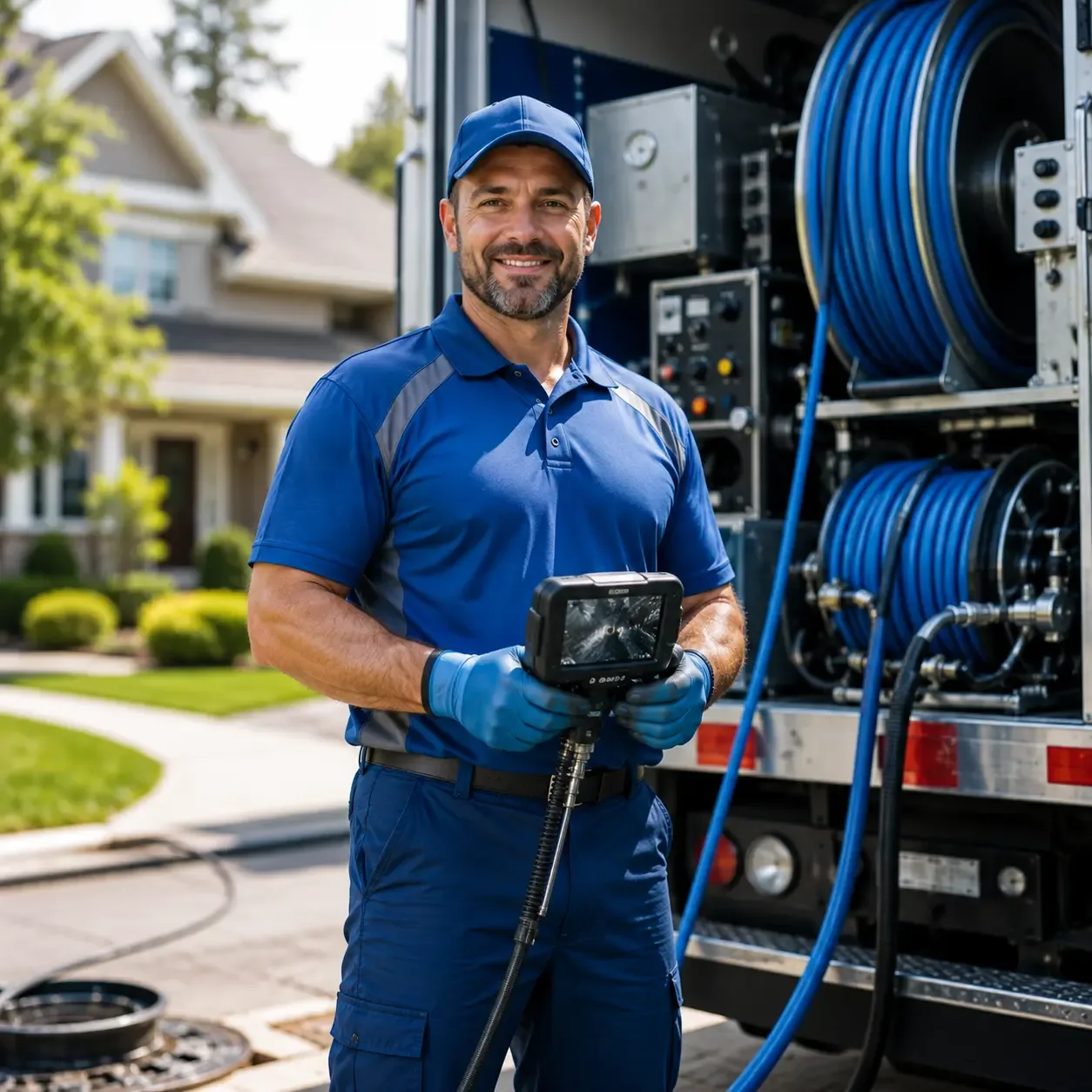 Local outdoor drain cleaning specialists in Heislerville, NJ